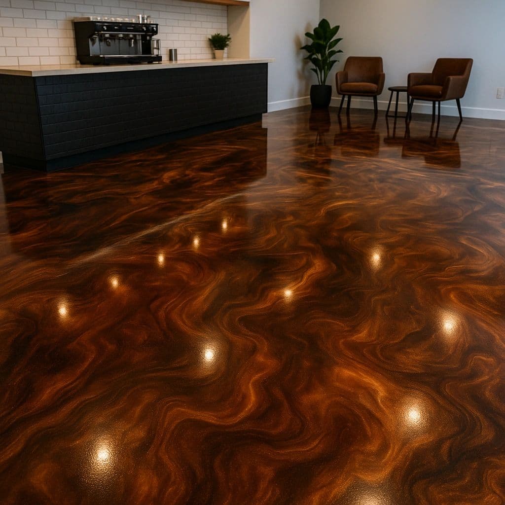 Metallic & Polished Finishes by TrueLine Epoxy